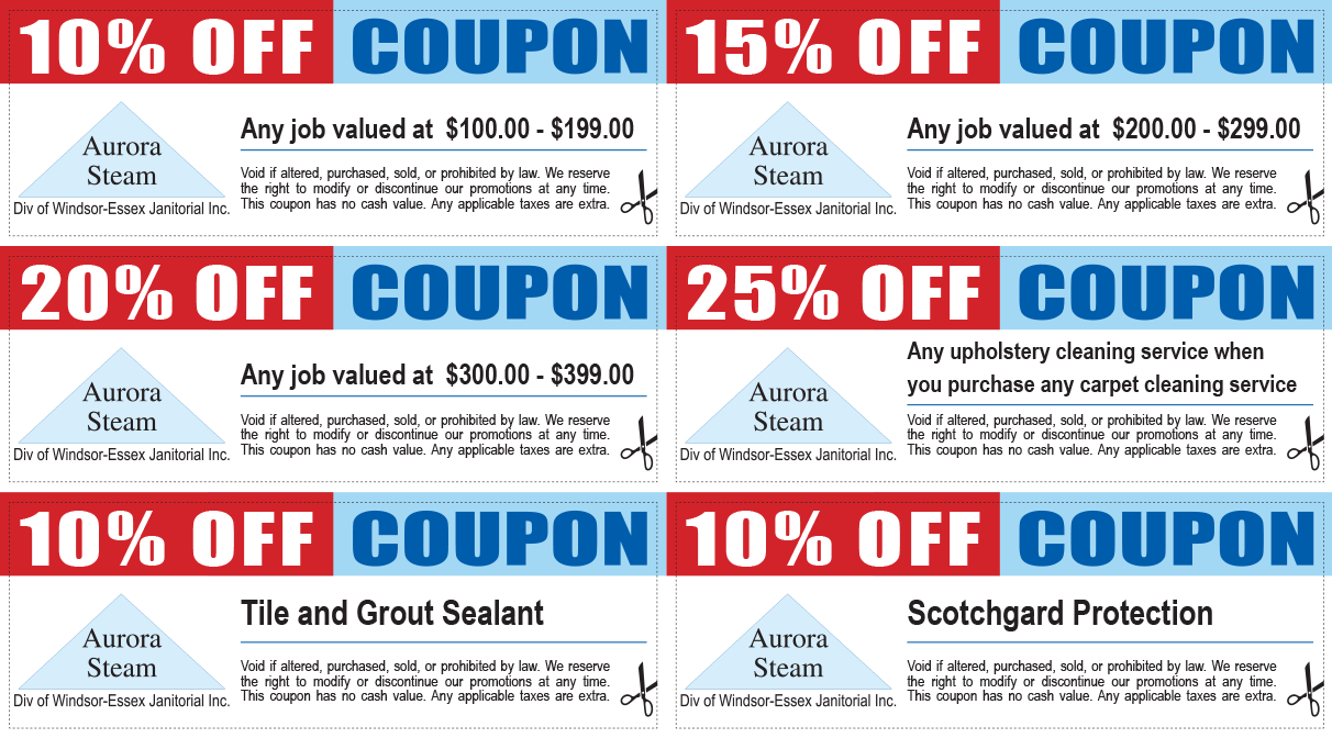 coupons